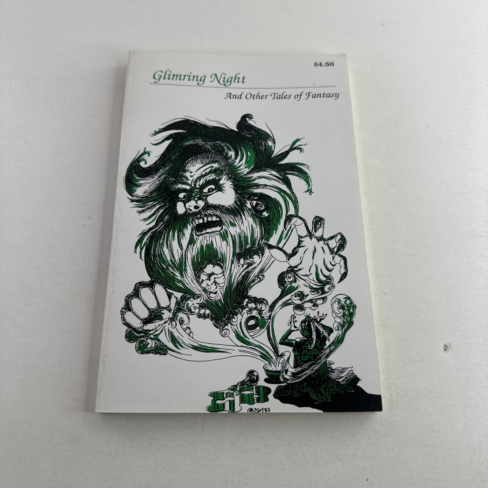 Glimring Night And Other Tales of Fantasy Dark Regions #4 Weird Fiction Magazine