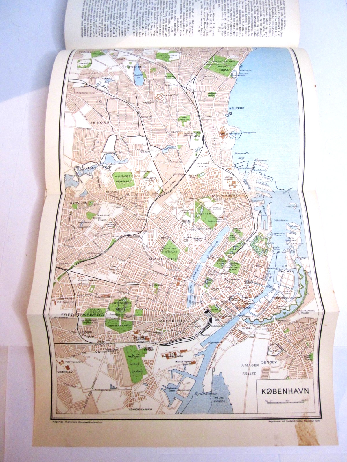 Danish Hagerups Illustrerede Konversations Leksikon Vol. 6 HC 1951 Encyclopedia