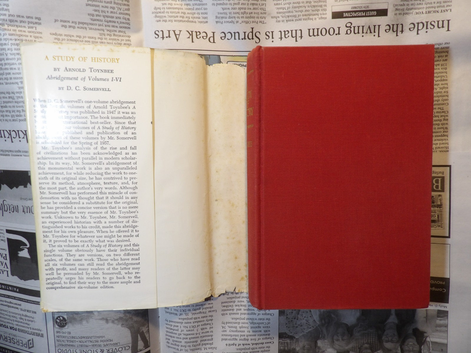 A Study of History – Toynbee – Somervell – Fifteenth Printing 1961 Ronald Clyne
