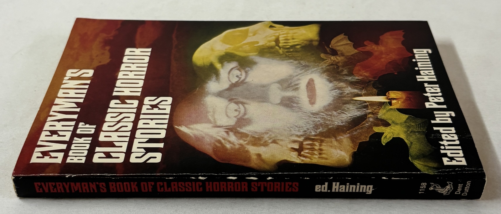 1976 UK ppb ~ Peter Haining ed. EVERYMAN’S BOOK OF CLASSIC HORROR STORIES