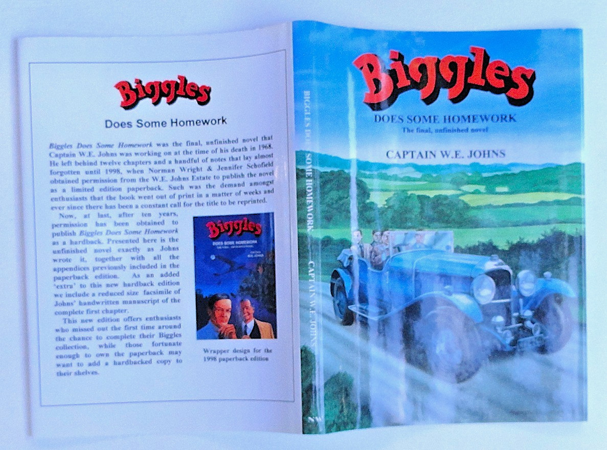 BIGGLES DOES SOME HOMEWORK – W.E Johns – 2007 – Limited 2nd Edition –