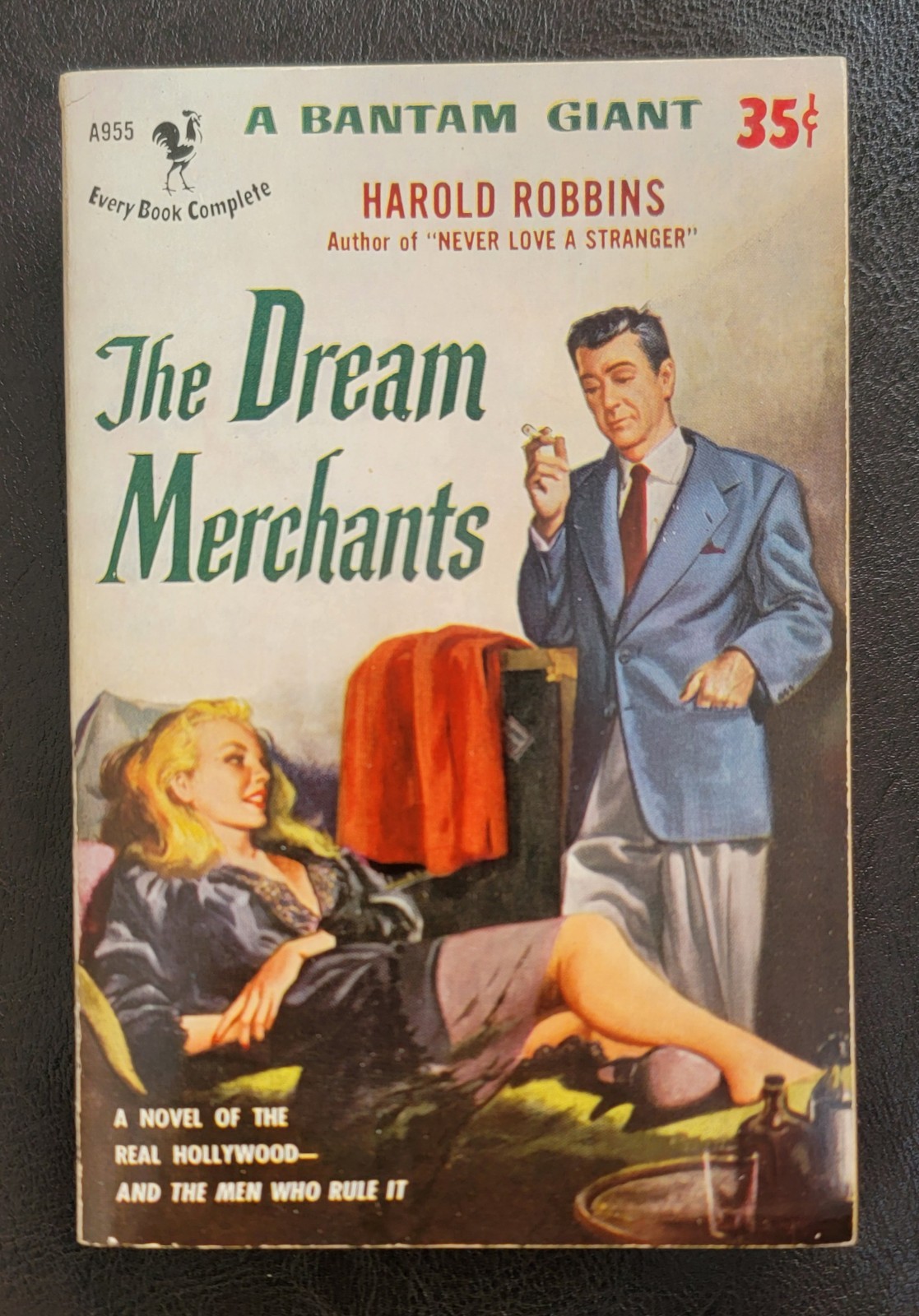 The Dream Merchants Harold Robbins Bantam A955 1952 Classic Hollywood Noir GGA