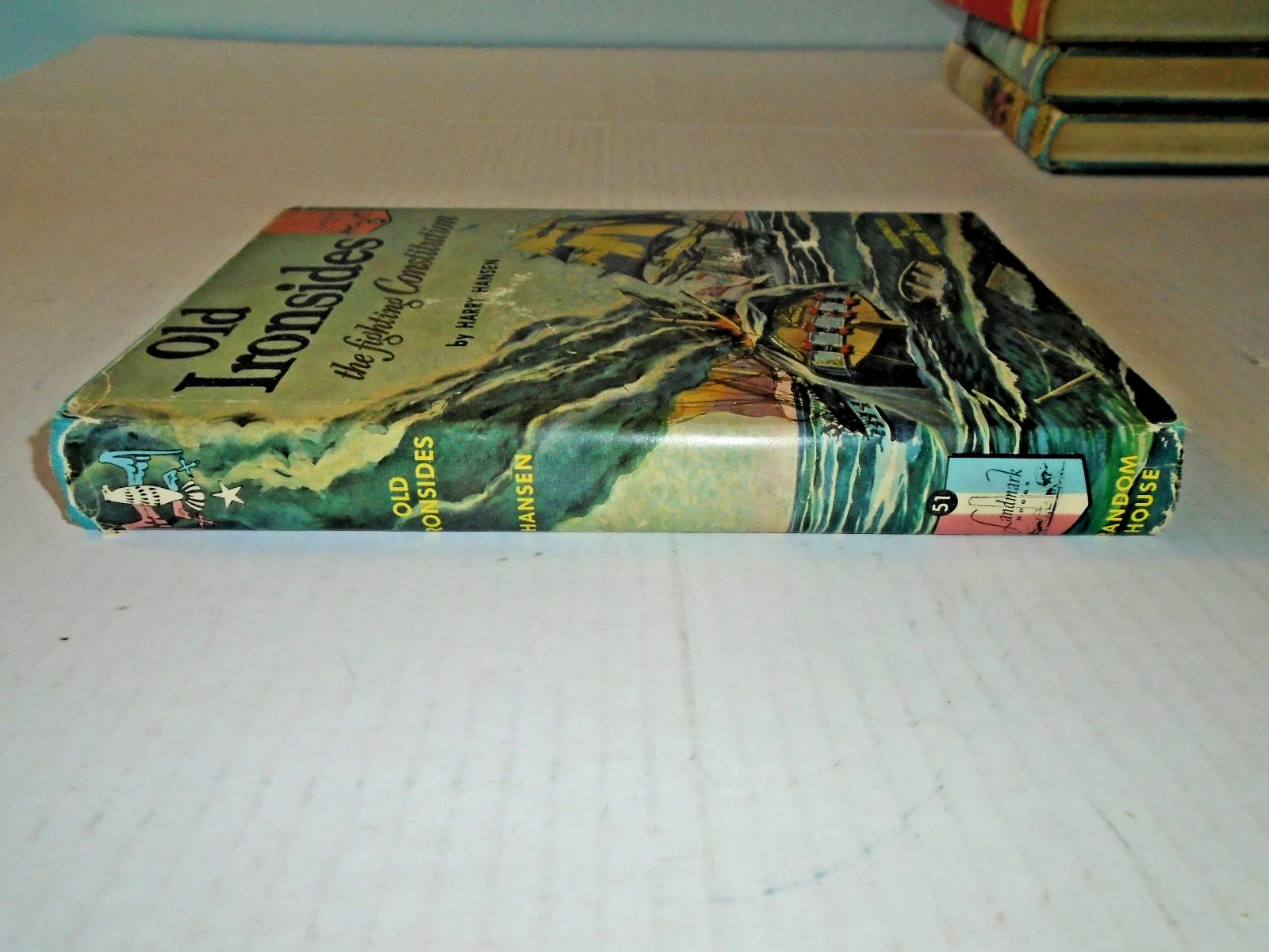 1955 – Old Ironsides, Fighting Constitution #51, Landmark Books American History