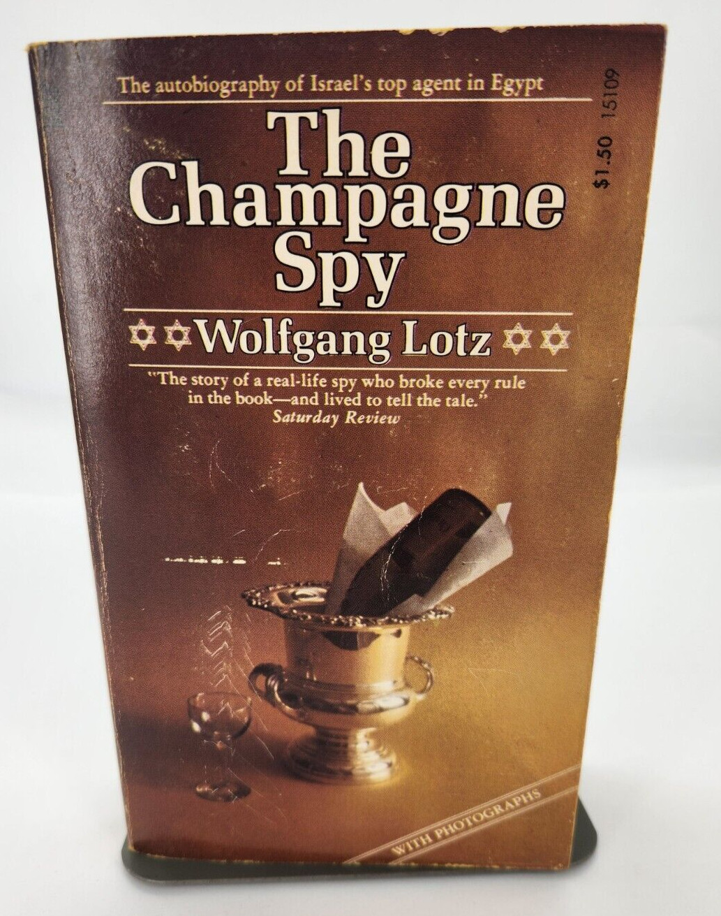 The Champagne Spy (Wolfgang Lotz – 1974 trade paperback book)