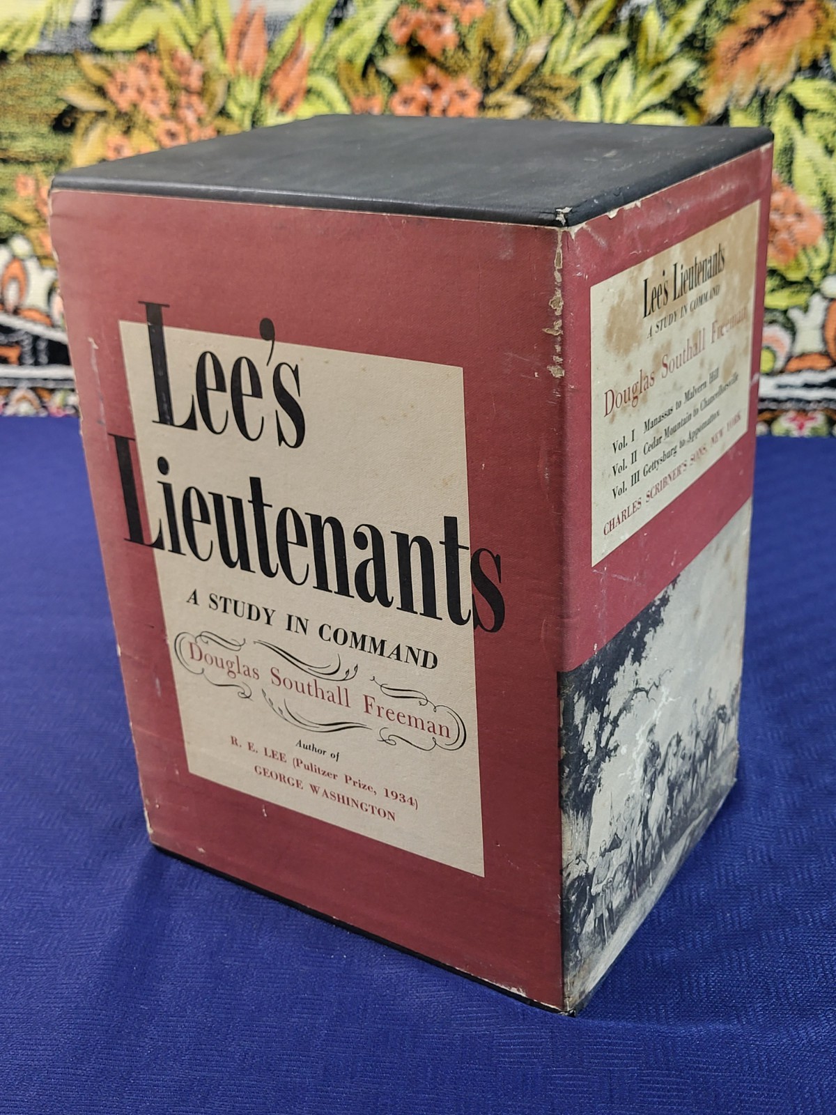 LEE’S LIEUTENANTS 3 Volume Box Set by Douglas Southall Freeman