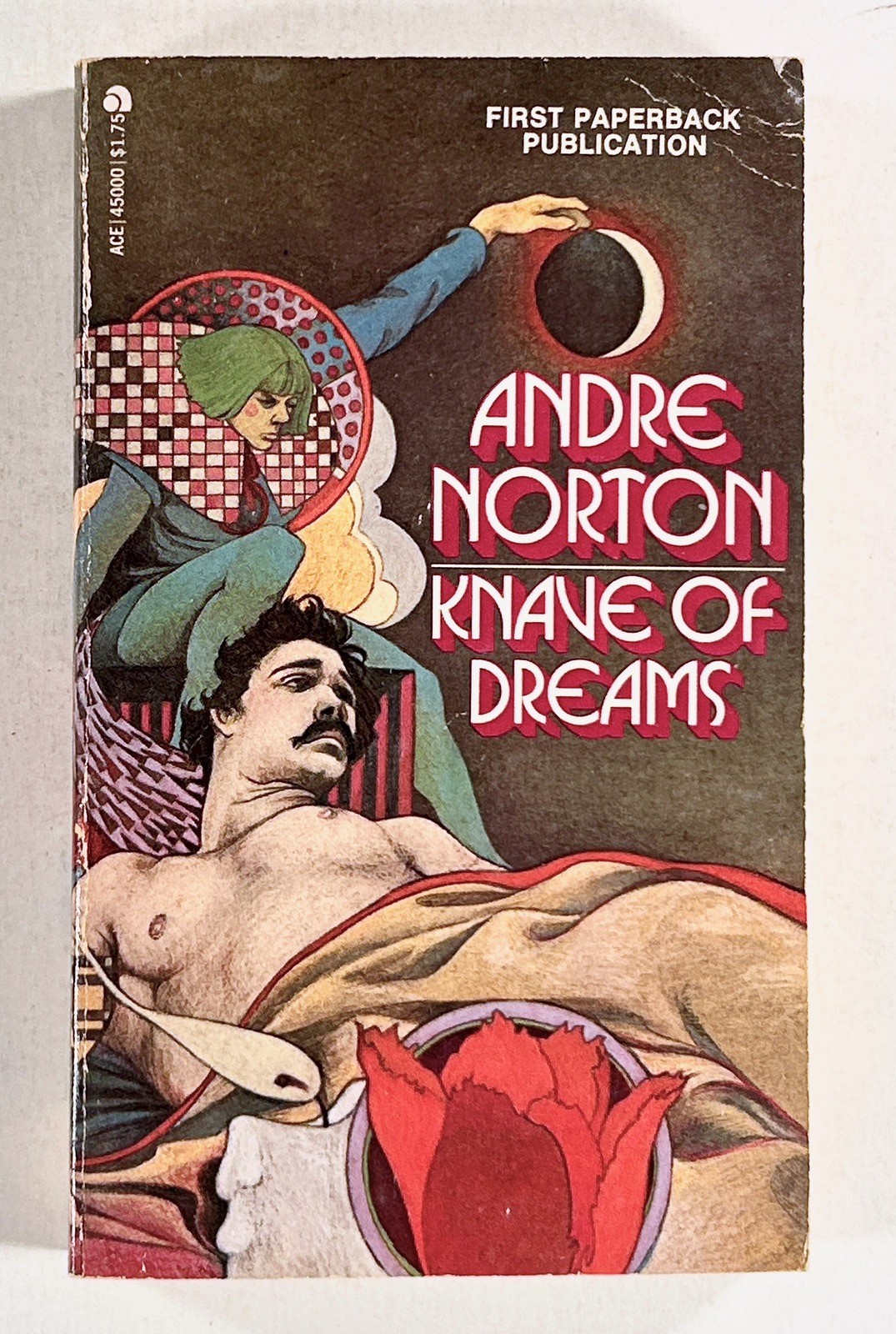 1975 Andre Norton KNAVE OF DREAMS science fiction novel FIRST THUS Ace SF pb