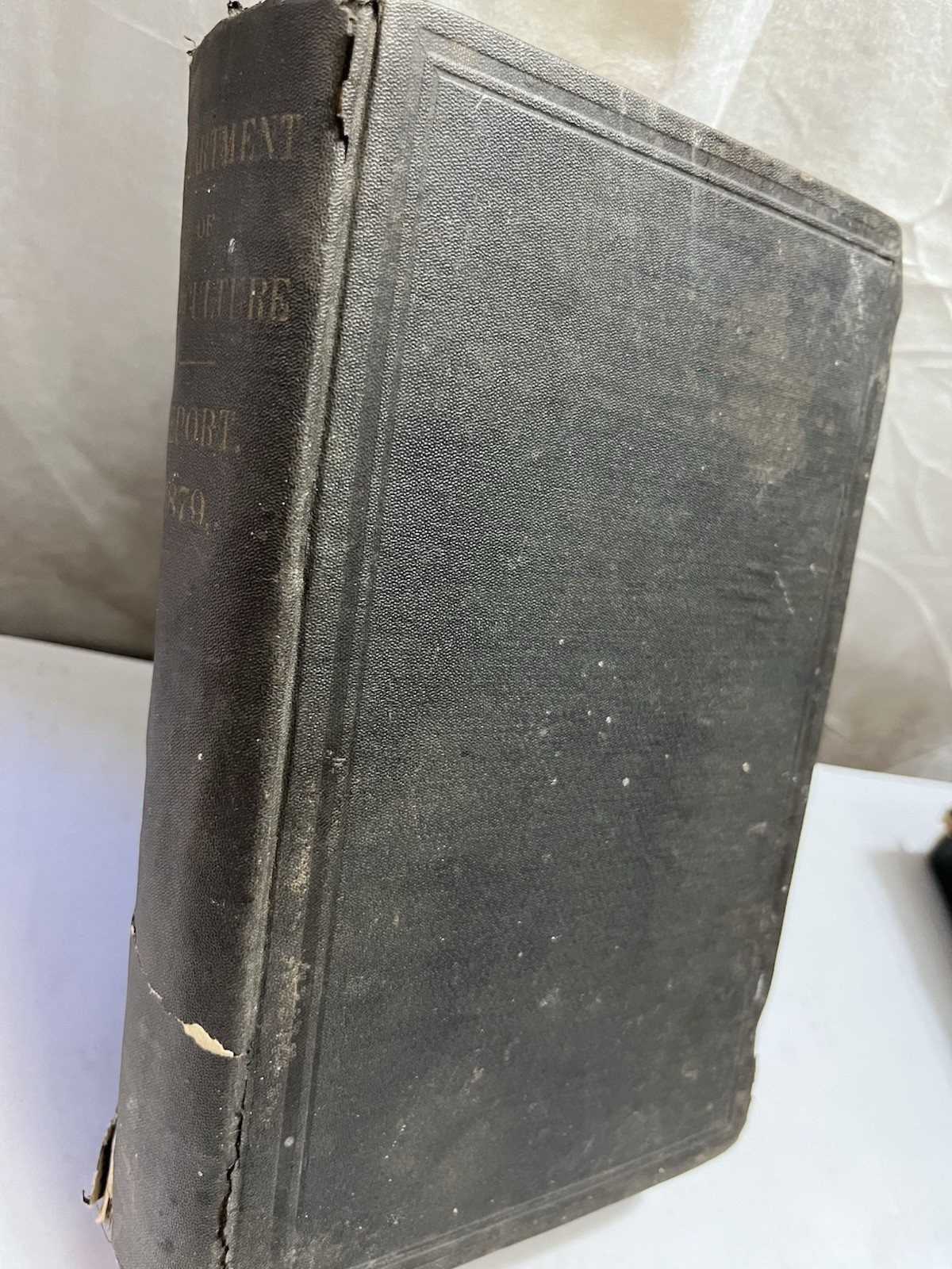 1879 U.S. Department of Agriculture Report of Commissioner HC Fair