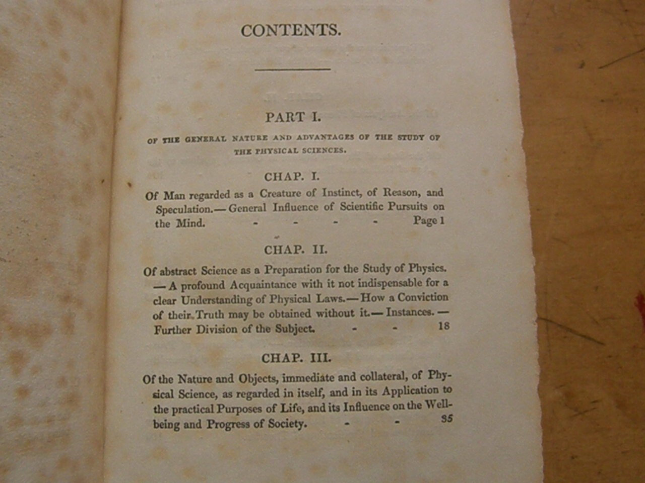 A Preliminary Discourse on the Study of Natural Philosophy – Herschel 1831 RARE