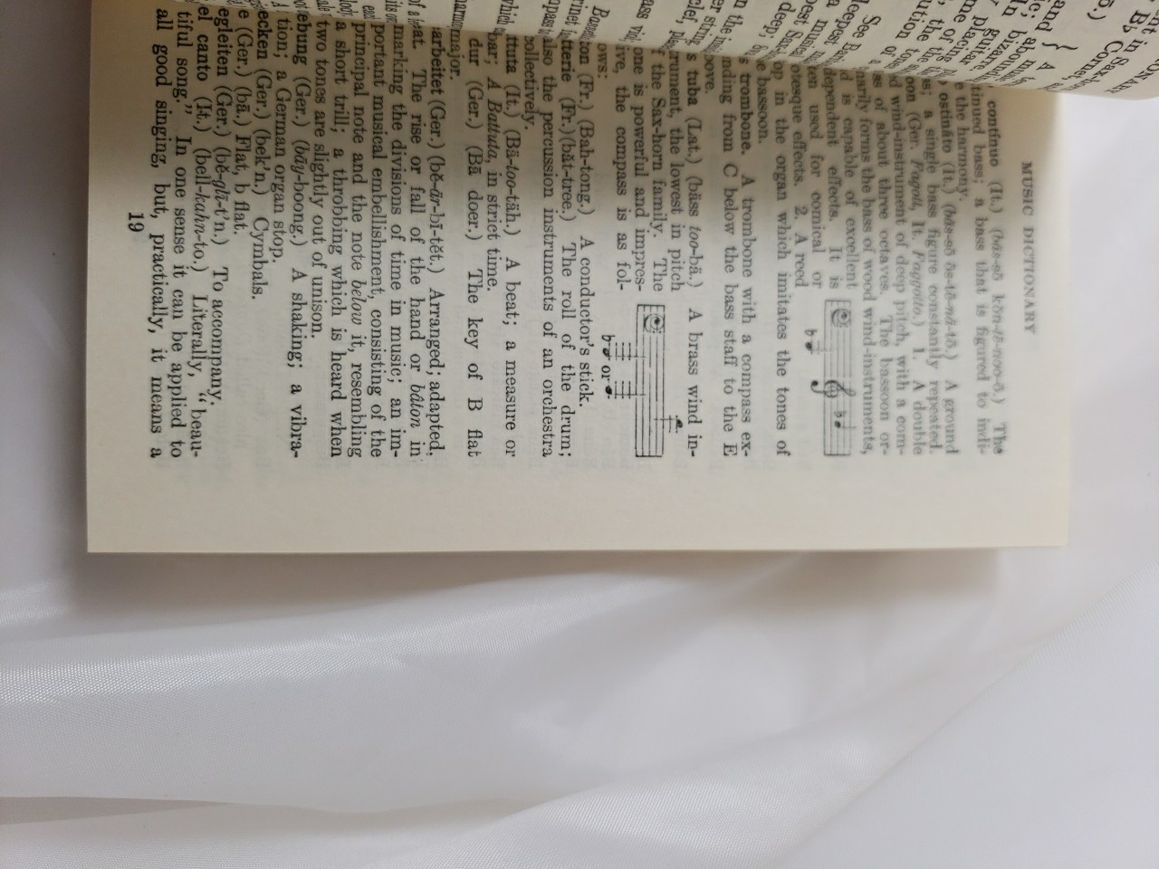 ELSON’S POCKET MUSIC DICTIONARY By Louis C. Elson c. 1909
