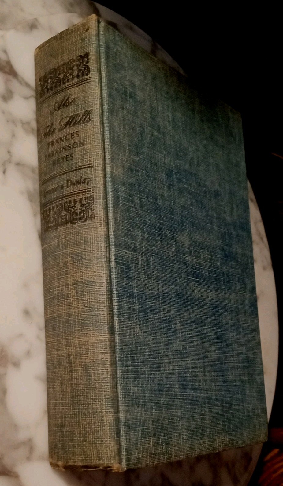 first print 1943 ALSO THE HILLS by FRANCES PARKINSON KEYES maybe never read(?)fa