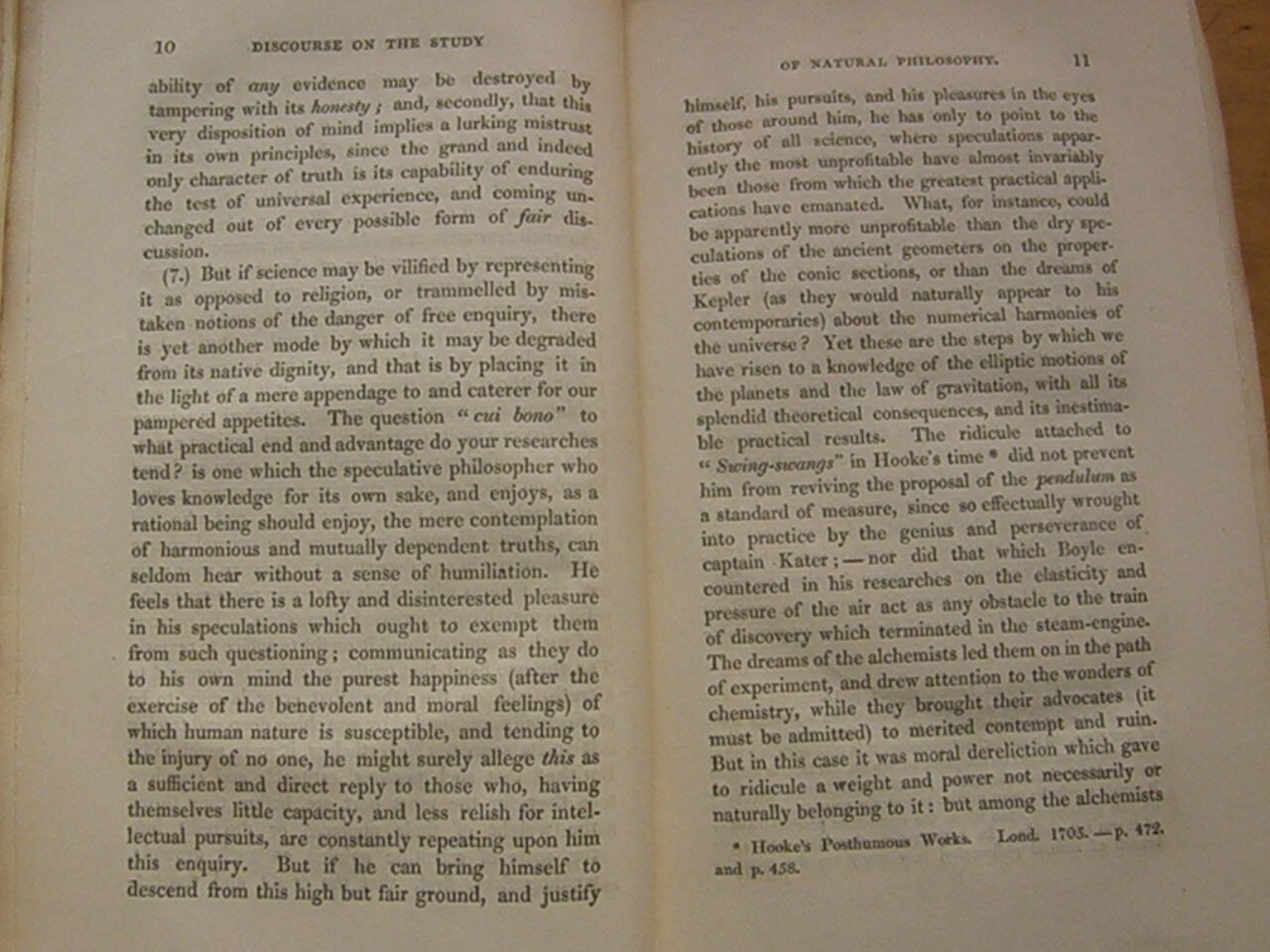 A Preliminary Discourse on the Study of Natural Philosophy – Herschel 1831 RARE