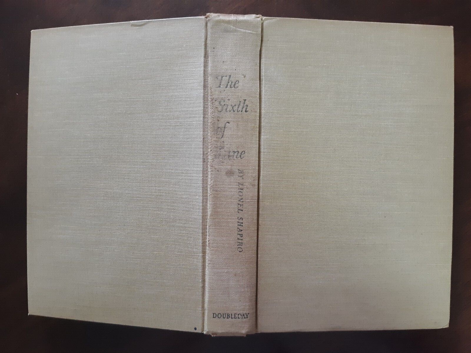 The Sixth of June by Lionel Shapiro – Hardcover 1955 – Historical Novel