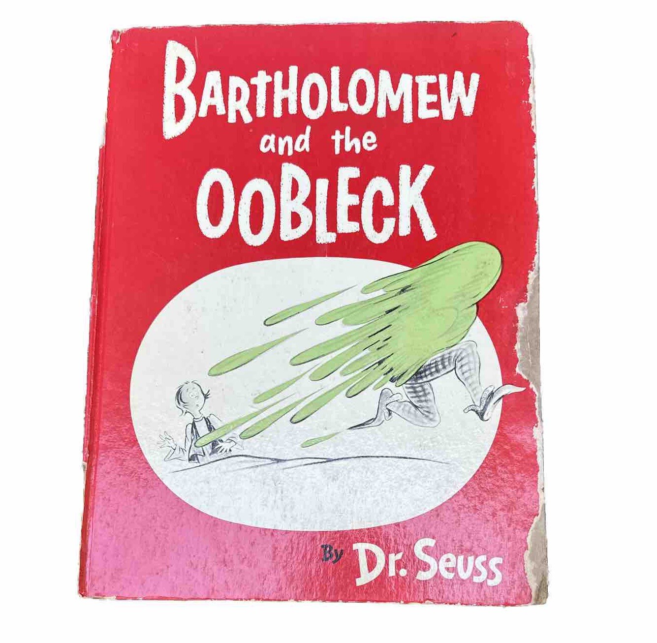 Bartholomew and the Oobleck Dr. Seuss 1949 Hardcover First Edition Poor Cond.
