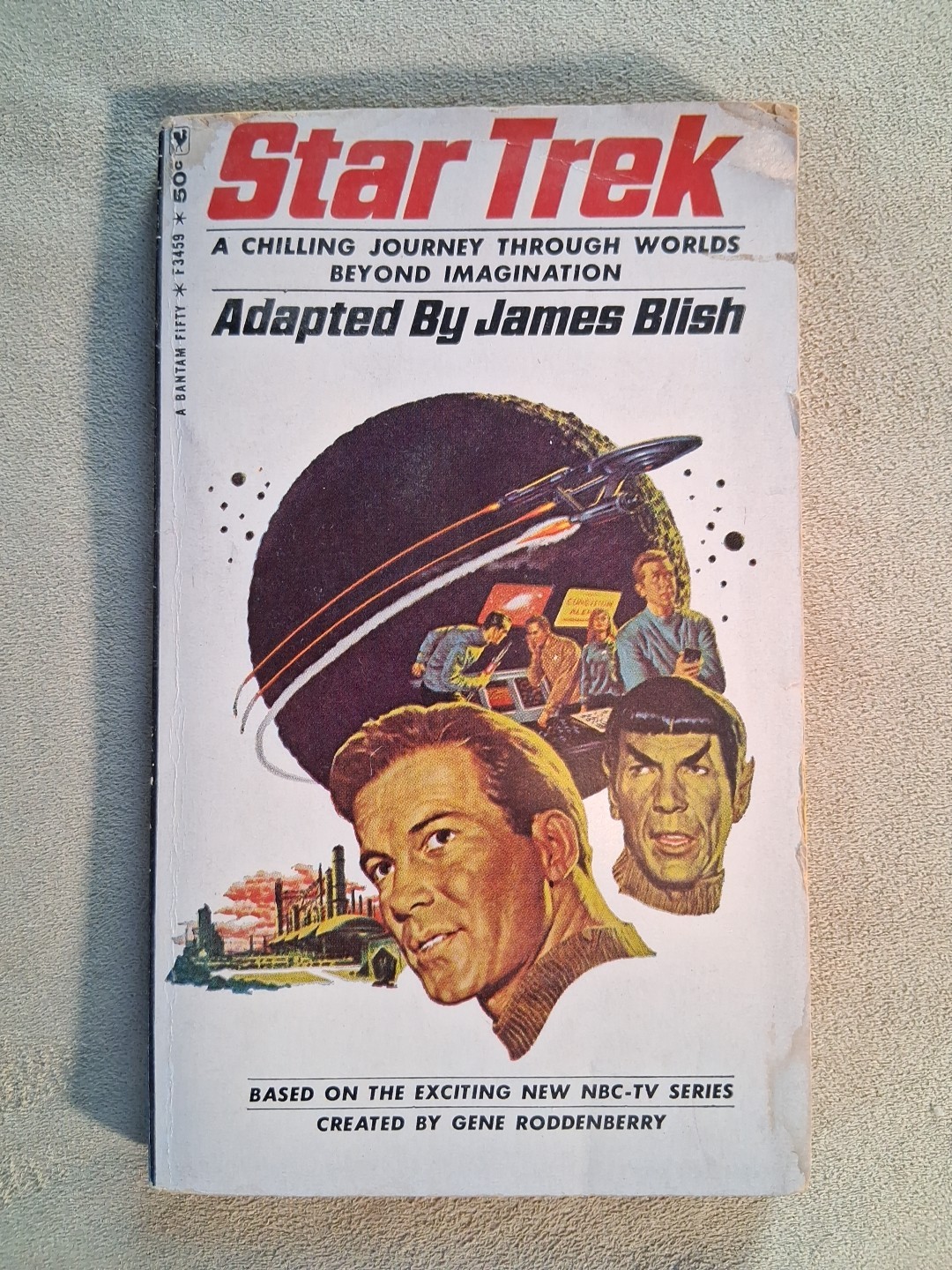 Star Trek #1 Paperback Book by James Blish 1967 Bantam