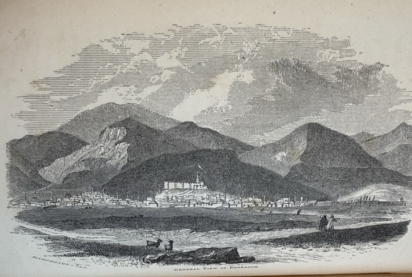 Armenia – Erzeroom, Armenian Russian Travel Customs Armenians Robert CURZON 1854