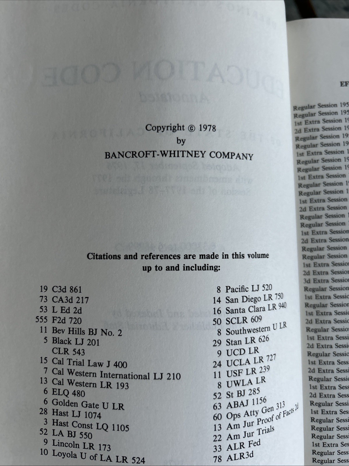 Deerings California Codes 1978