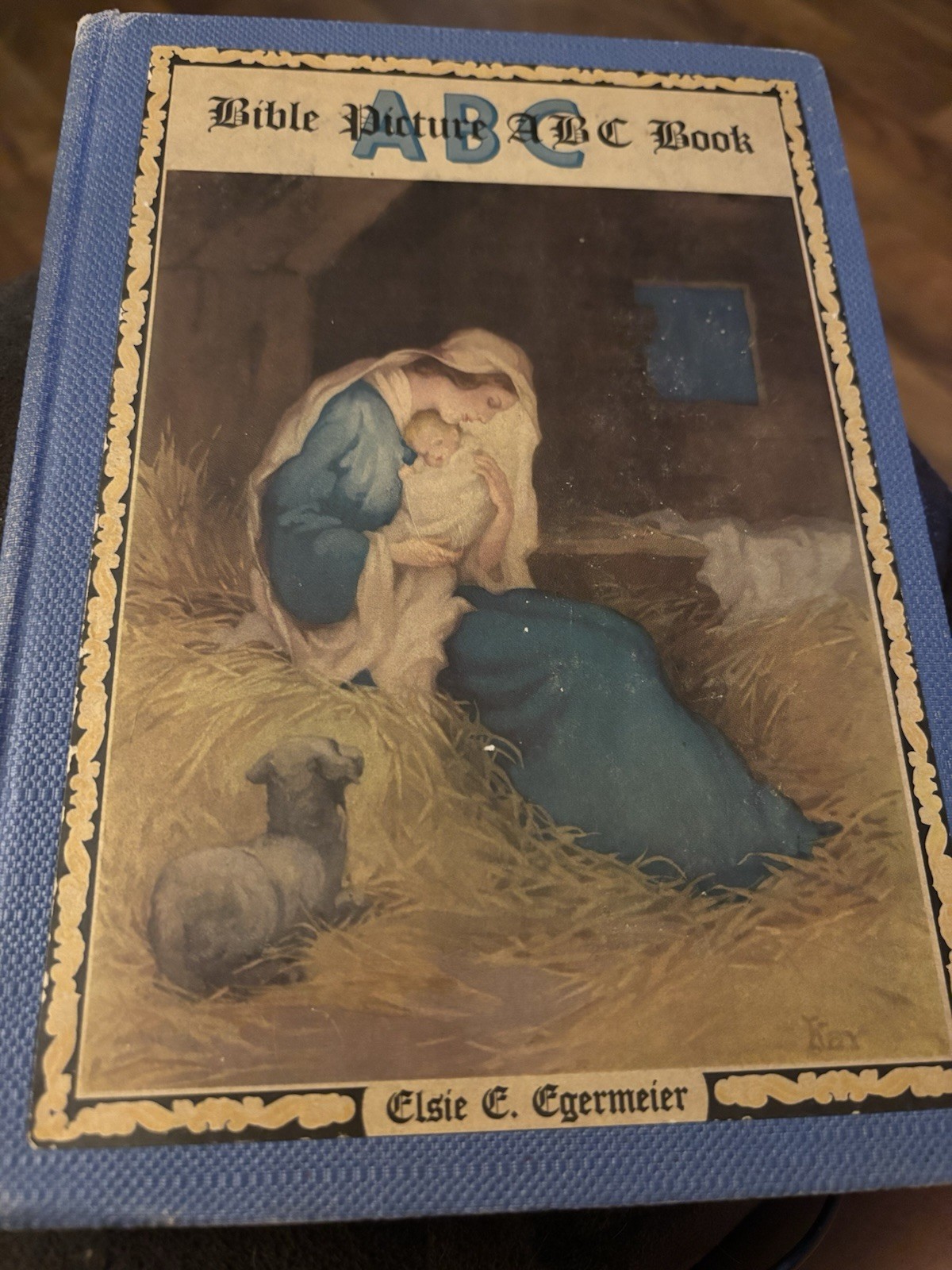 Bible Picture ABC Book by Elsie E. Egermeier (1939)