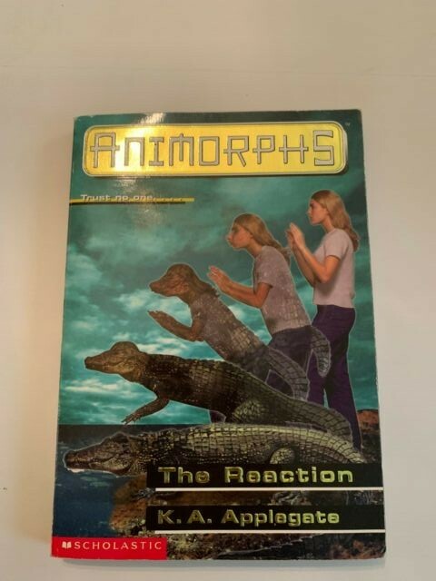 1997 Animorphs The Reaction by KA Applegate Scholastic Softcover