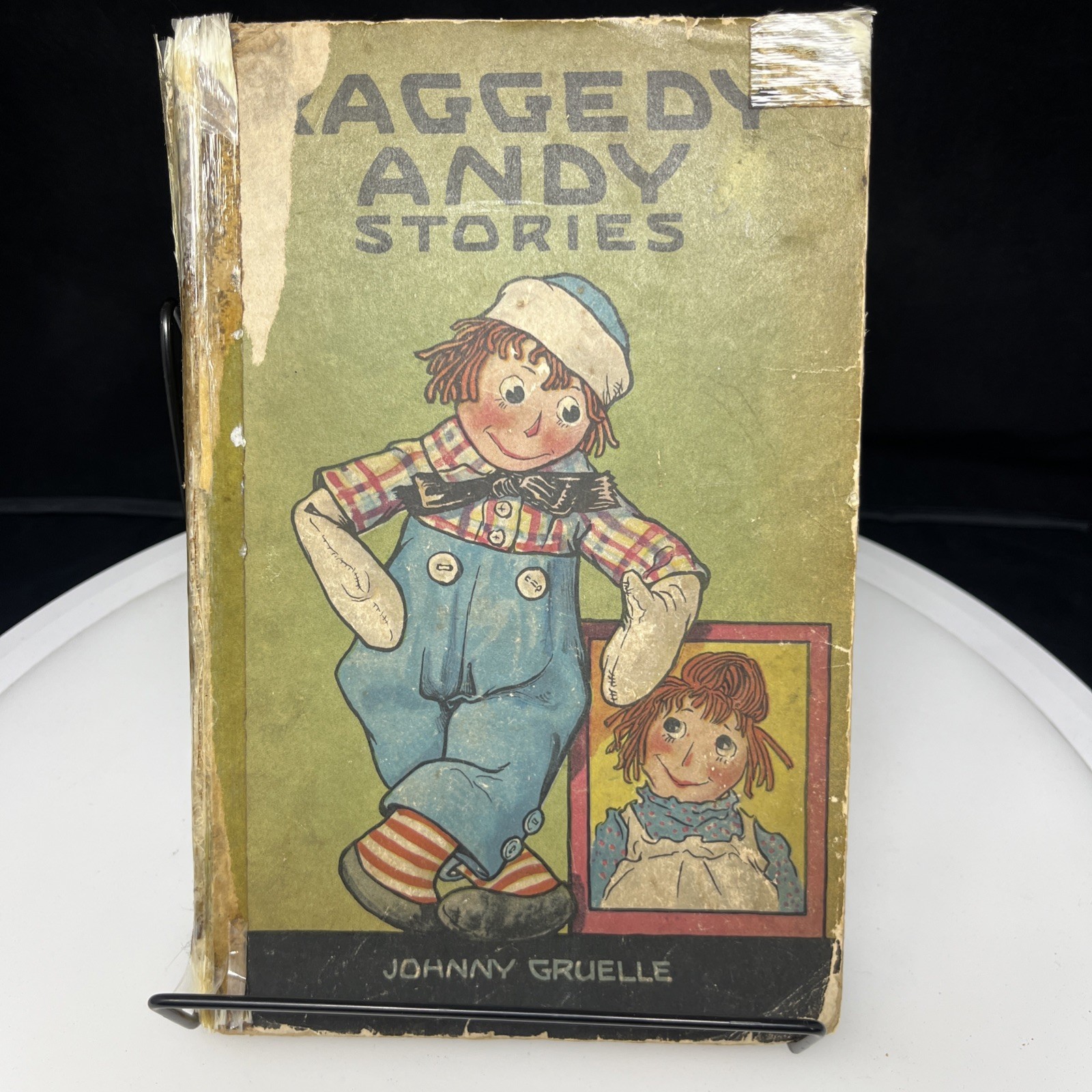 Raggedy Ann Stories by Johnny Gruelle 1920 P.F. Volland Co 45th Edition HC