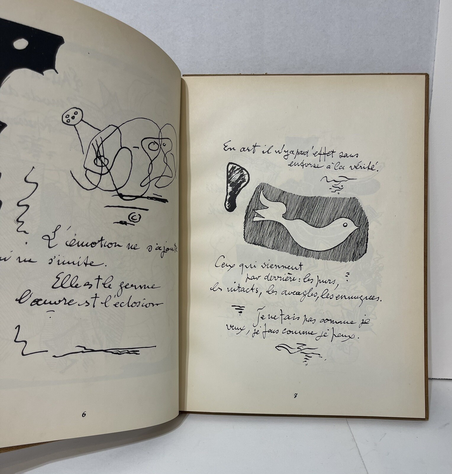 Braque, Georges – Cahier de Georges Braque 1917-1947 Plus Translation 1st E HC