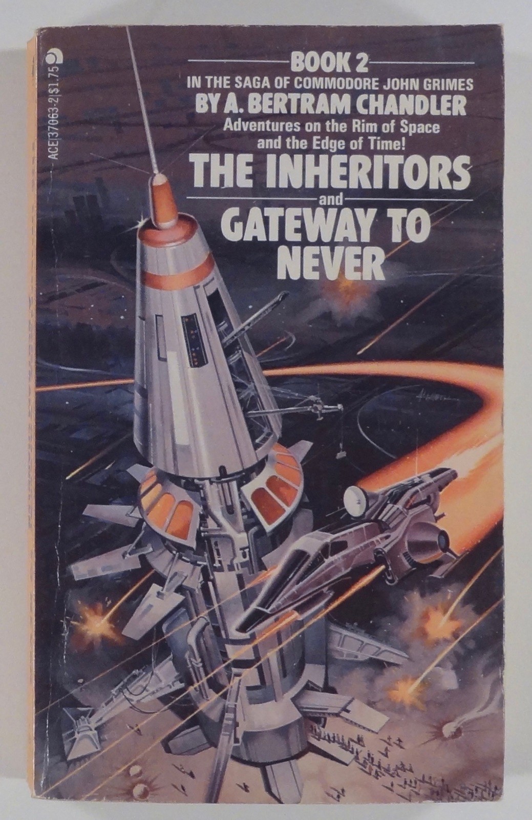 1978 A Bertram Chandler THE INHERITORS Saga of Commodore John Grimes 2 SPACE WAR