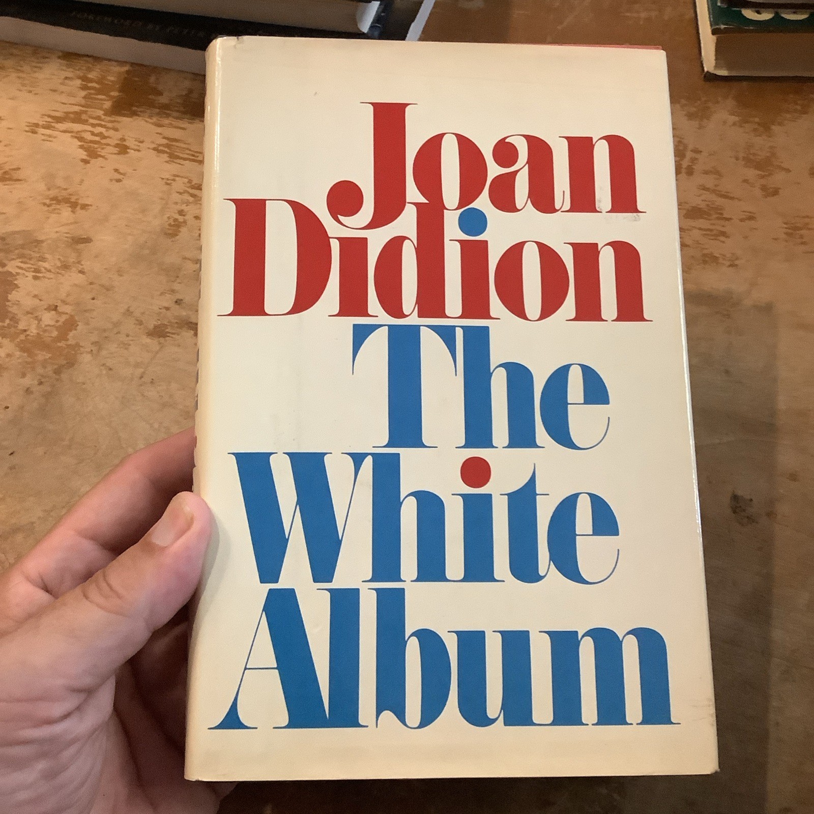 Joan Didion The White Album First Edition First Printing Hardcover Dust Jacket