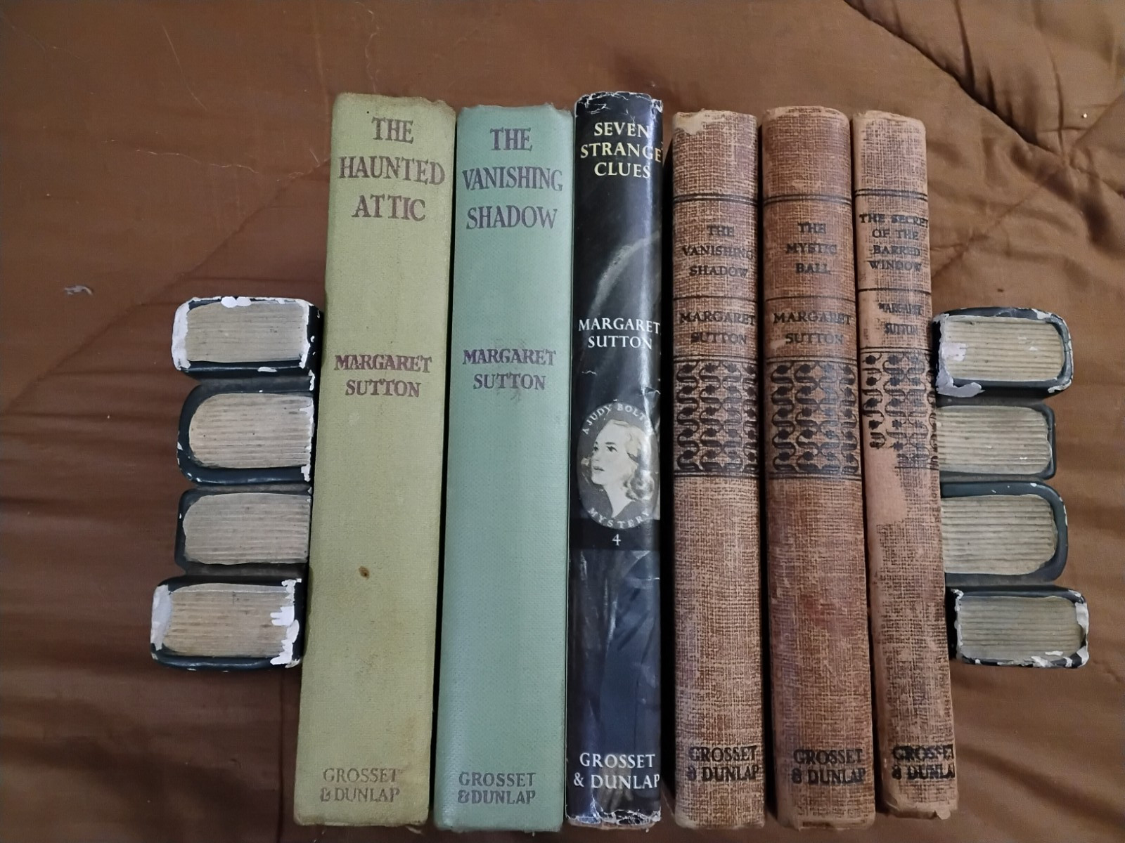 Vintage Judy Bolton Books Lot of 6 Margaret Sutton Hardcovers