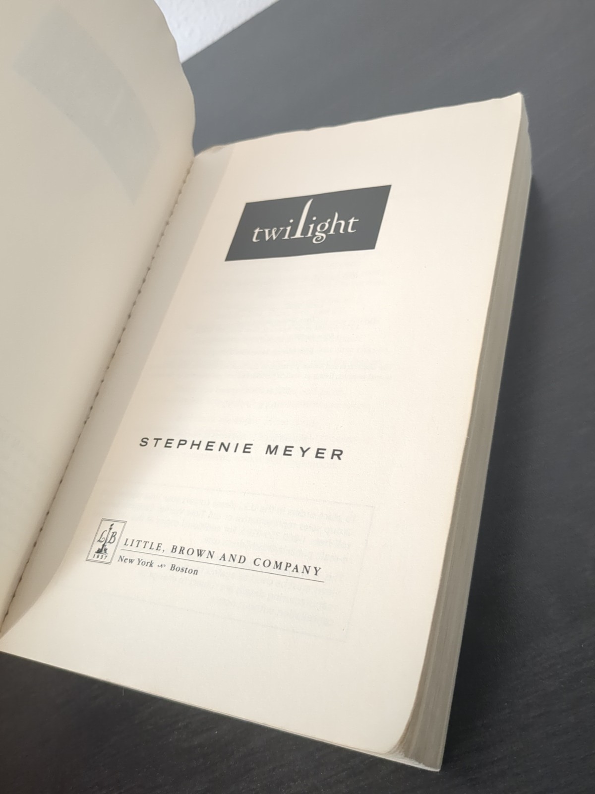 Twilight by Stephenie Meyer – Rare ARC Uncorrected Proof First Edition