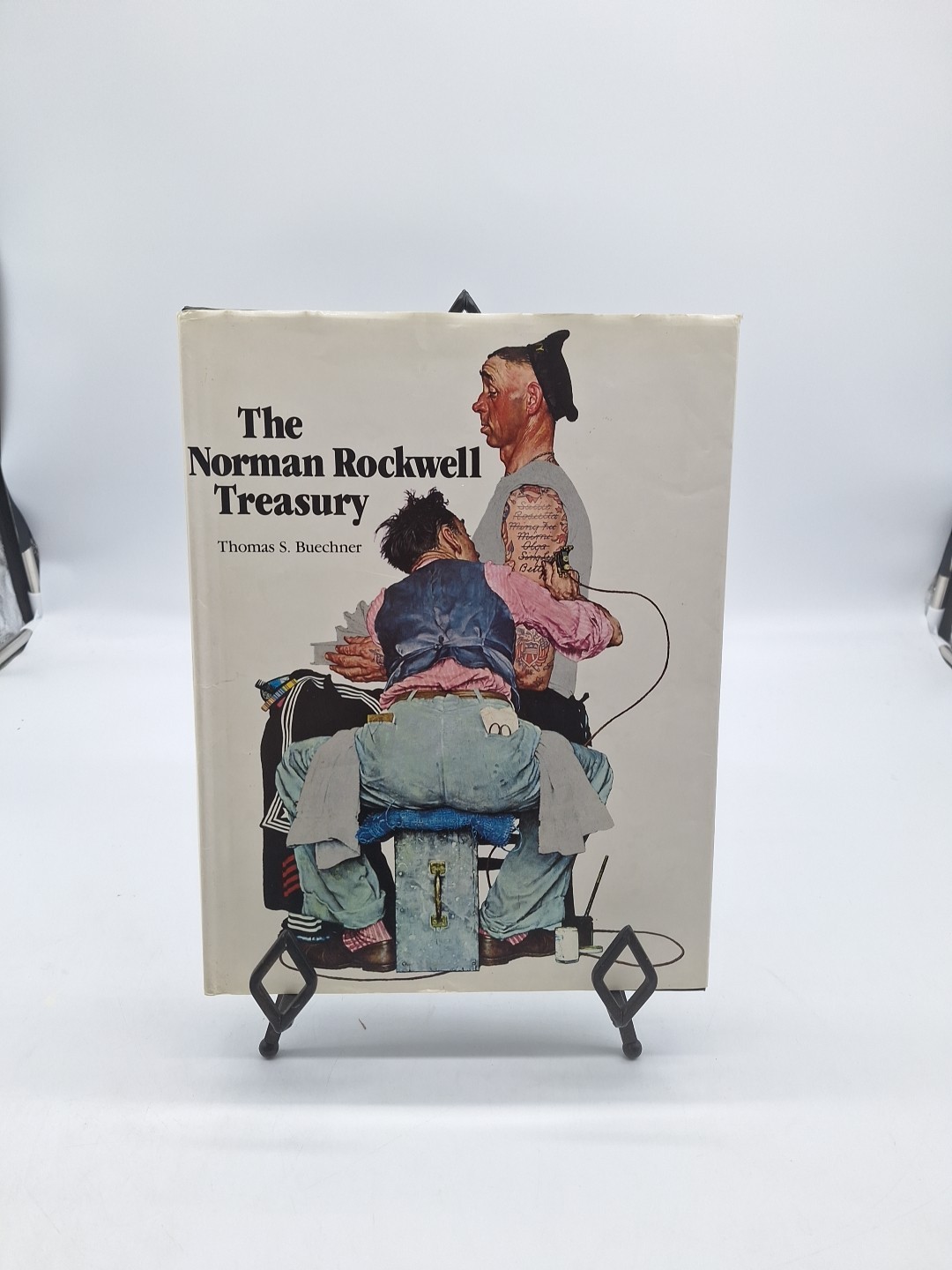 The Norman Rockwell Treasury -Thomas S. Buechner 1987-Nice Illustrations