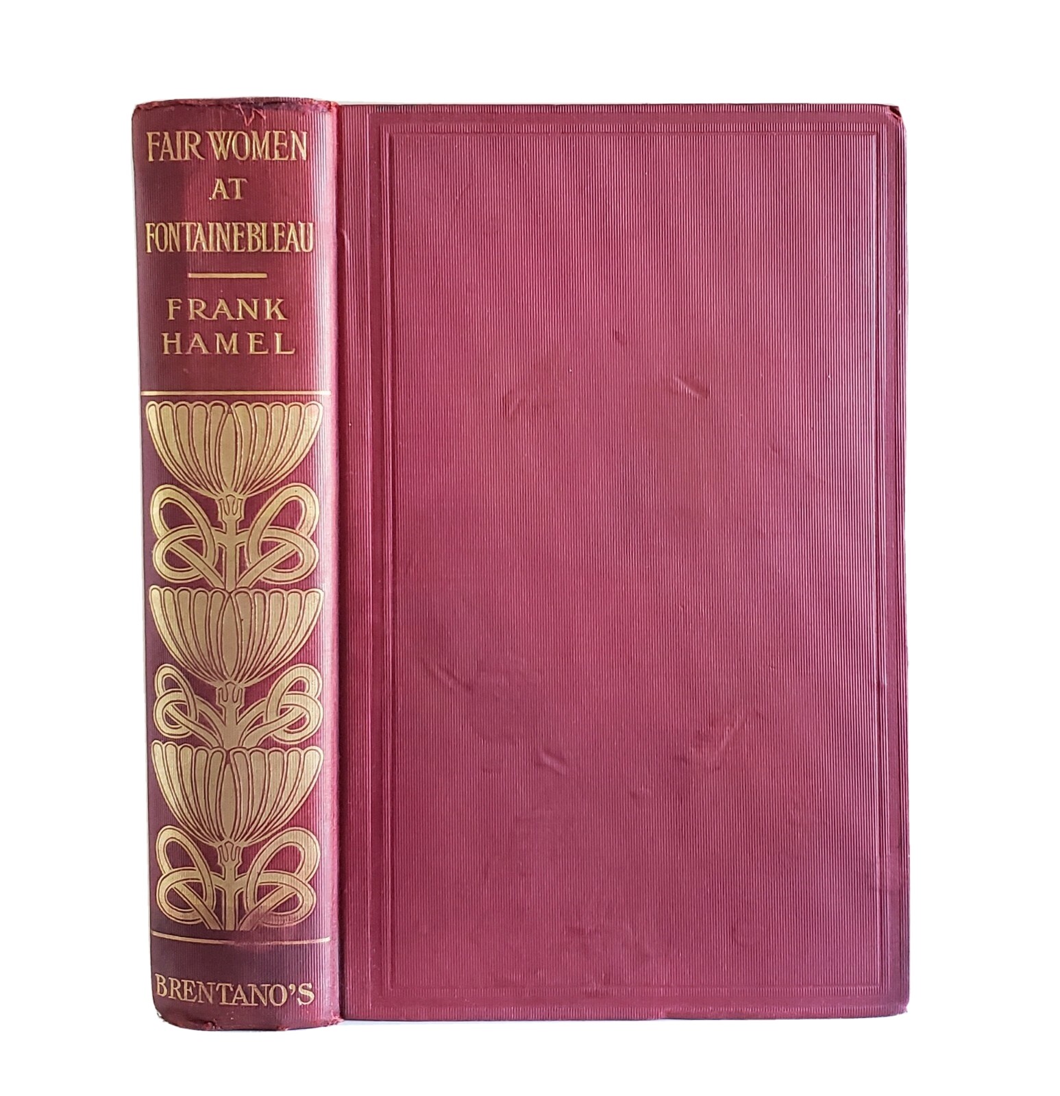 Fair Women At Fontainebleau By Frank Hamel RARE Antique 1909 Illus Biographies