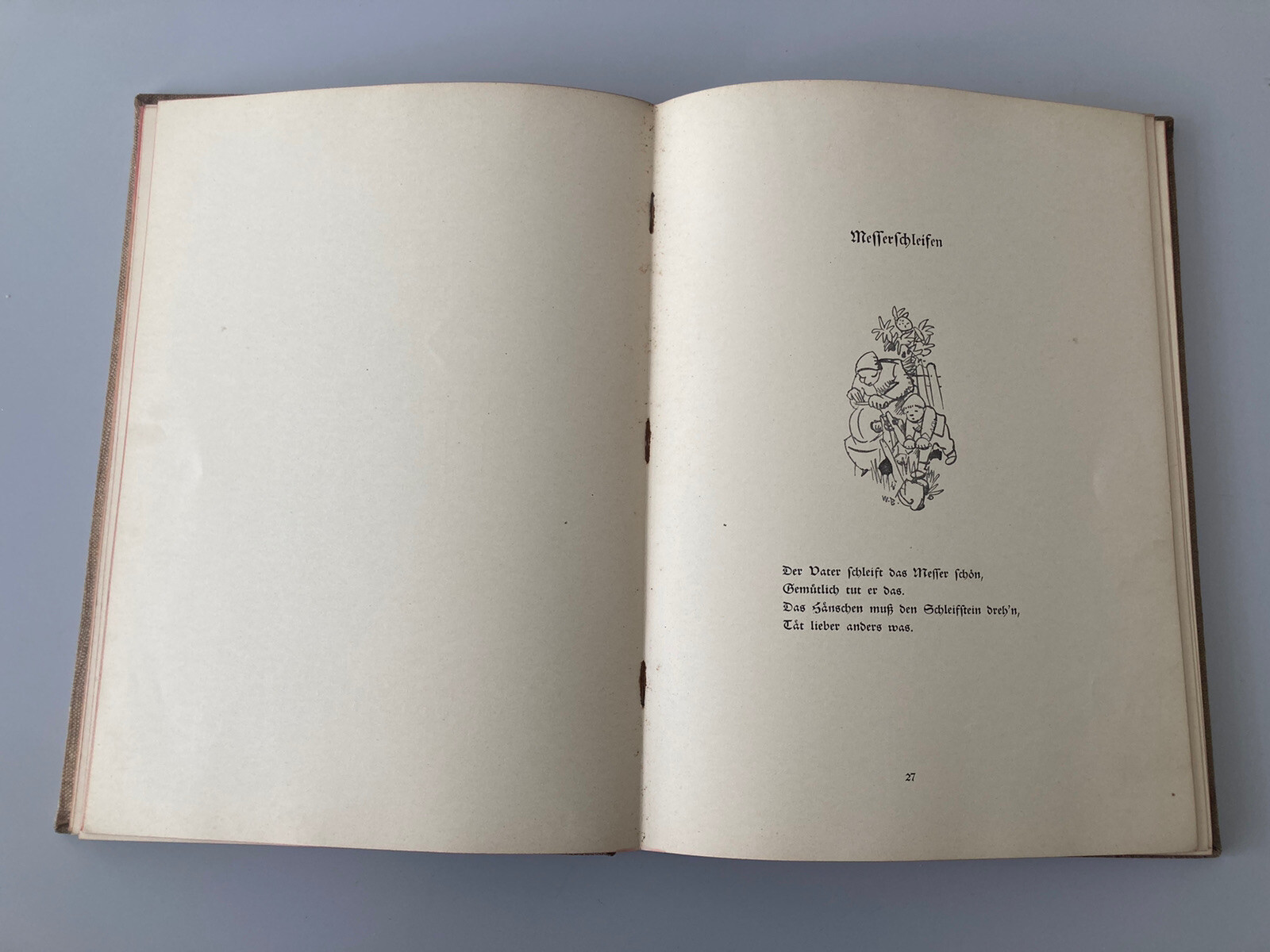 Hernach von Wilhelm Busch, München 1908, Lothar Joachim Verlag