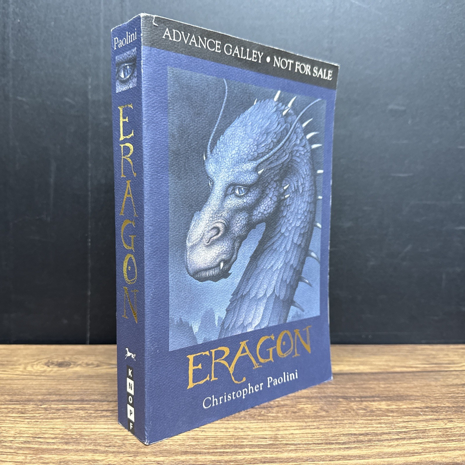 Eragon by Christopher Paolini ~ ADVANCE GALLEY ~ ARC Readers Copy Proof