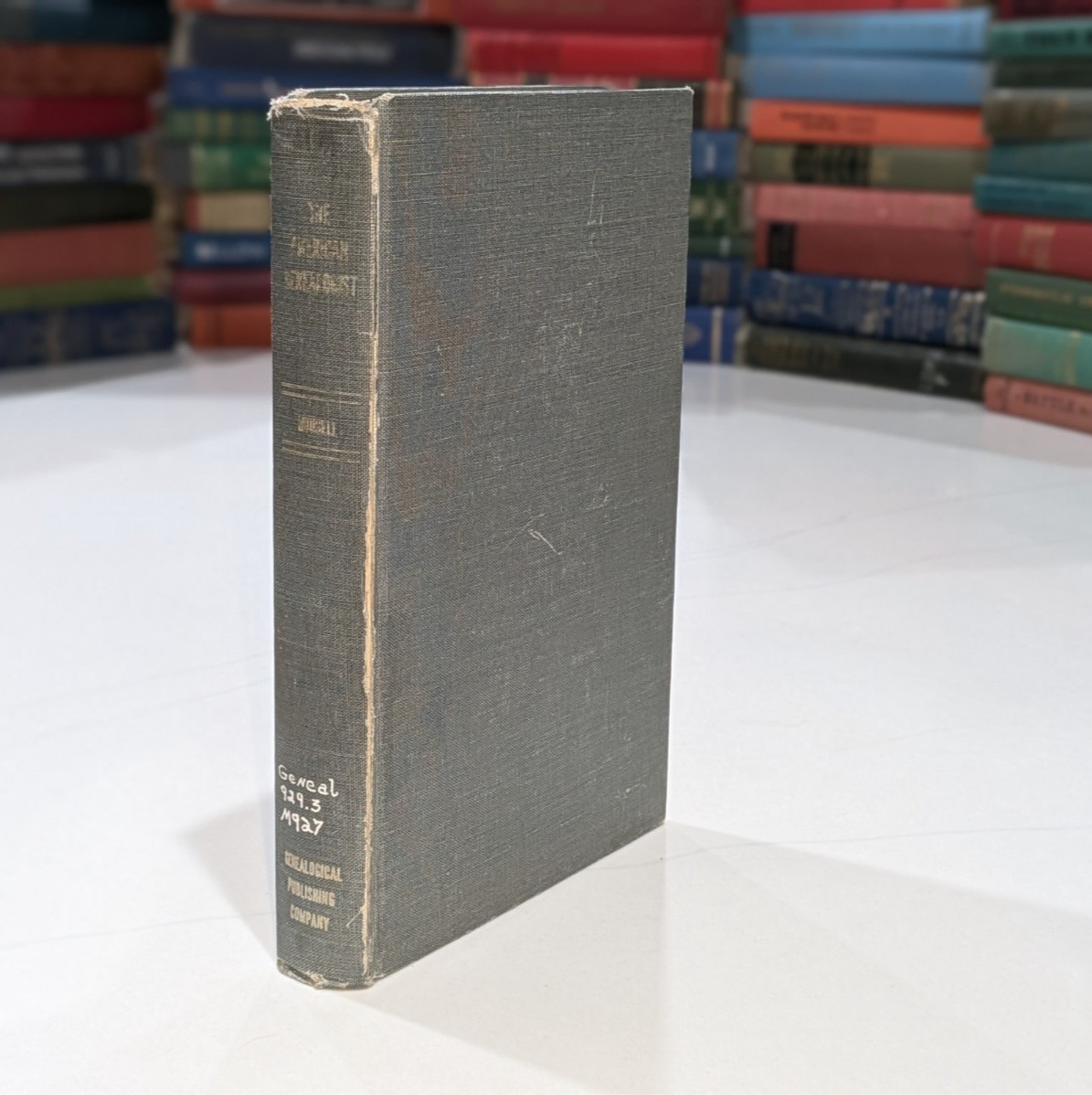 The American Genealogist Bibliography – Munsell | 1967 Reprint | Hardcover