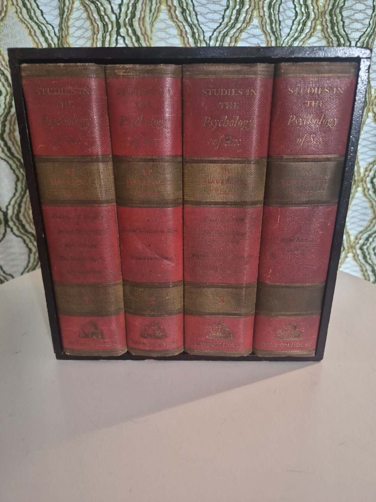 Studies in the Psychology of Sex 4 Volume Set Slipcase Ellis 1936 Random House