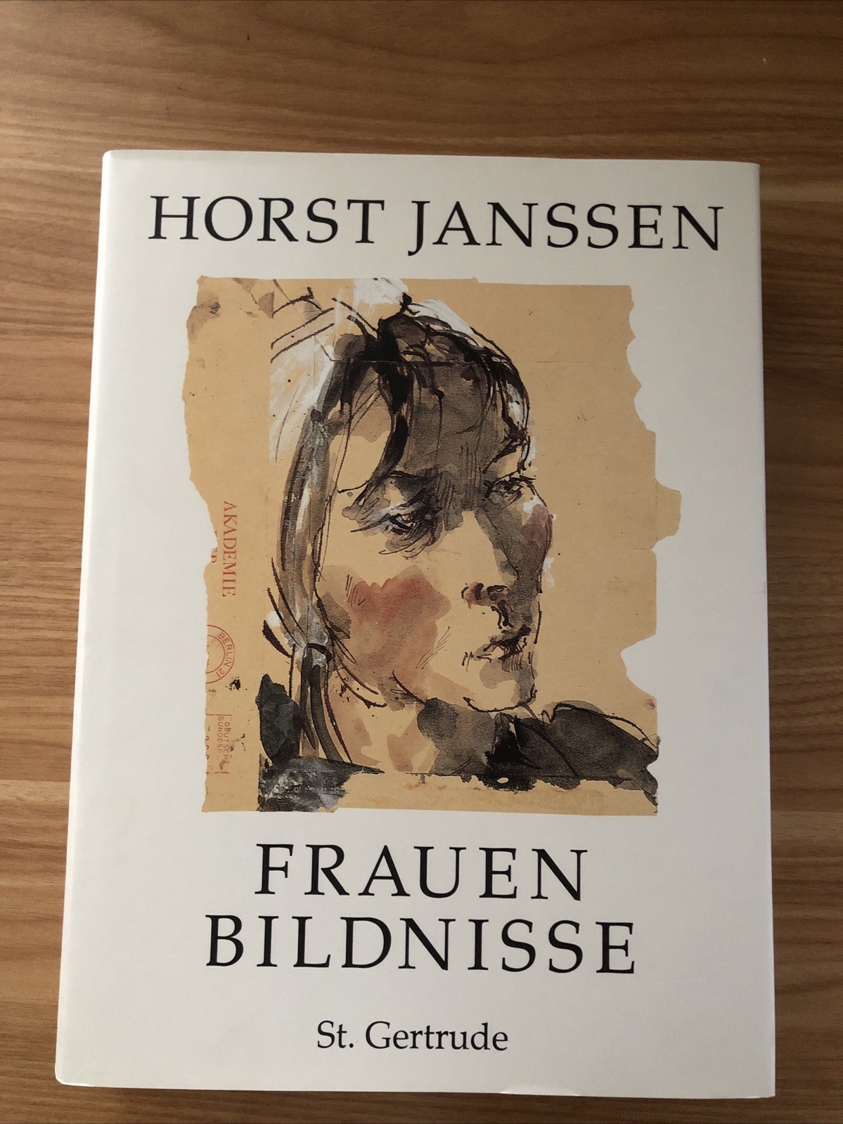 HORST JANSSEN Frauenbildnisse 1947-1988 Verlaine St. Gertrude HC/DJ