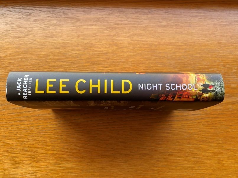 Lee Child Night School 1st UK HC ed Near Fine / Near Fine