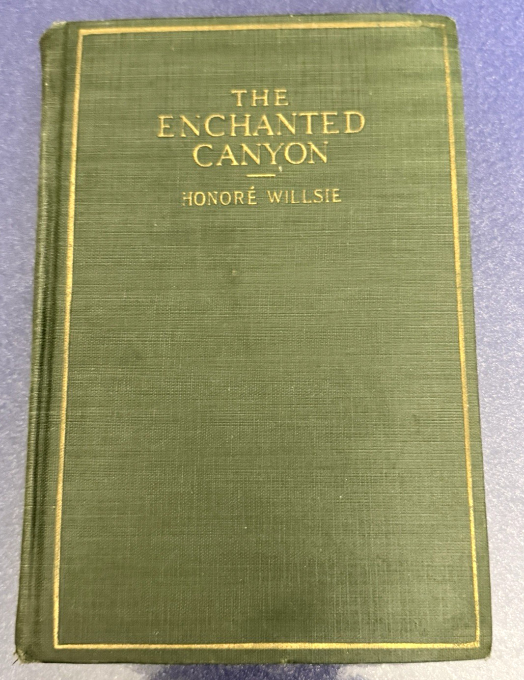 The Enchanted Canyon by Honore Willsie 1921 A.L. Burt Company Hardback