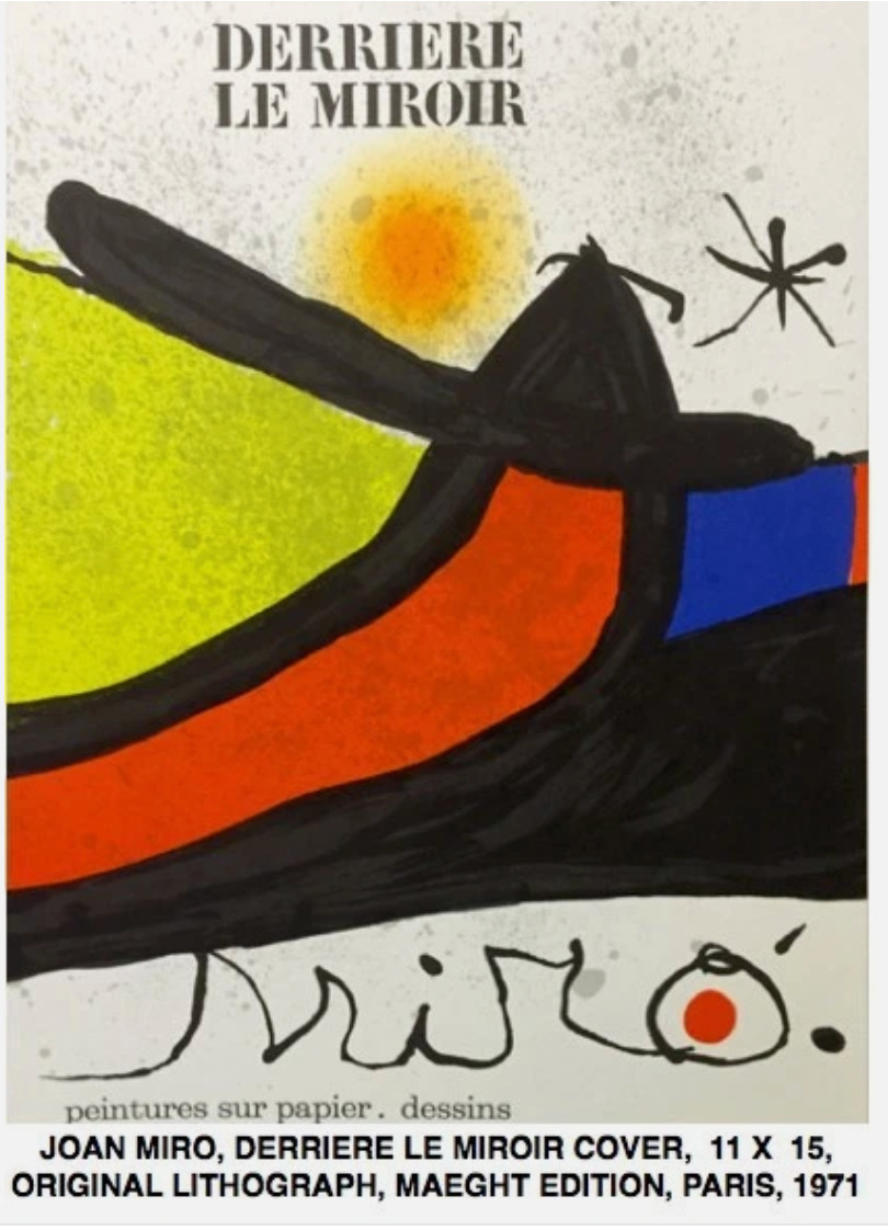 .VERVE #3, COMPLETE, MINT CONDITION, + 10 FREE MIRO & CHAGALL ORIG. LITHOS,