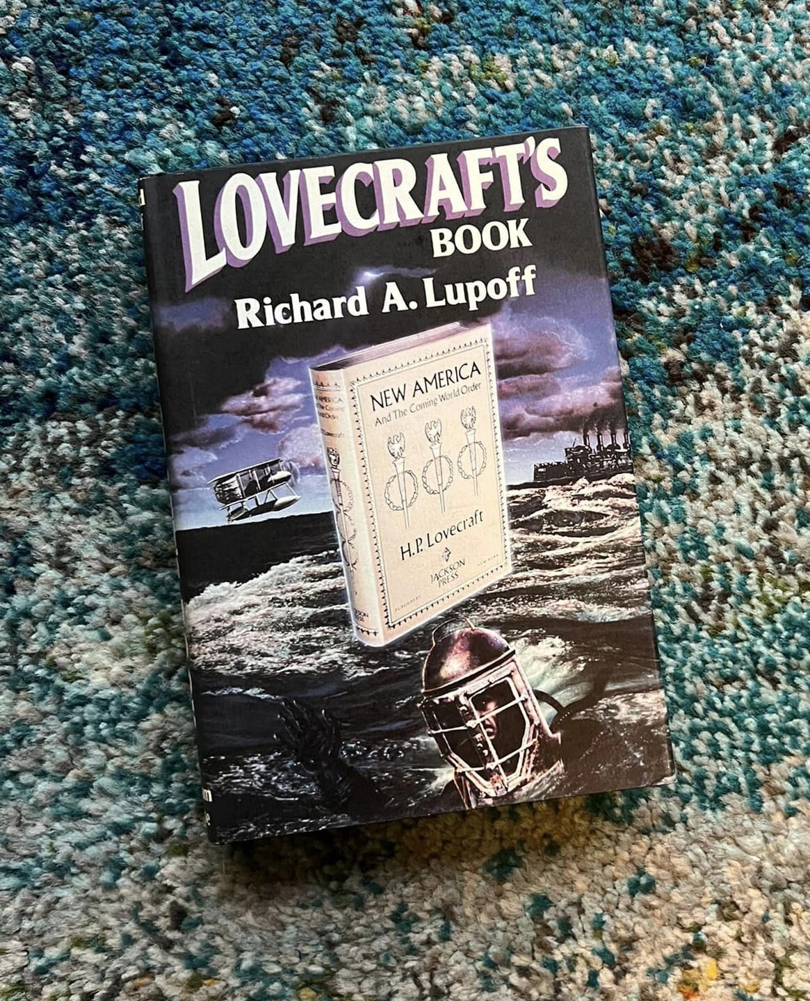 Lovecraft’s Book Richard Lupoff Arkham House HC 1st Edition Book Fine/VG+