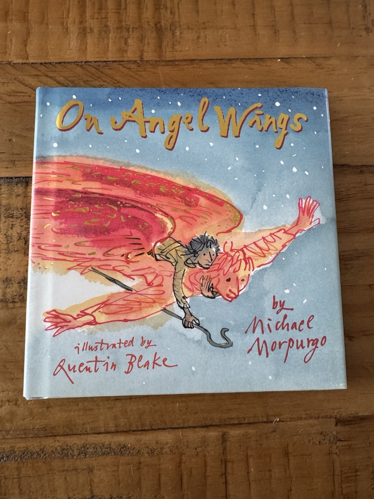 Quentin Blake – On Angel Wings Signed HB 2006 1st Edition Children’s Book