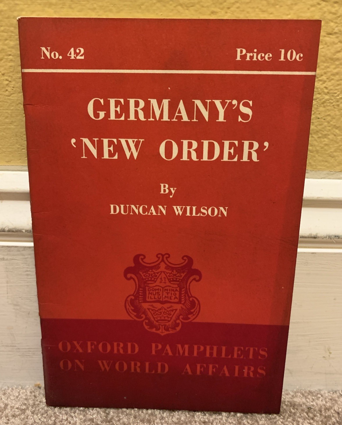 GERMANY’S NEW ORDER VINTAGE 1941 ANTI NAZI WW2 MILITARY WAR BOOKLET