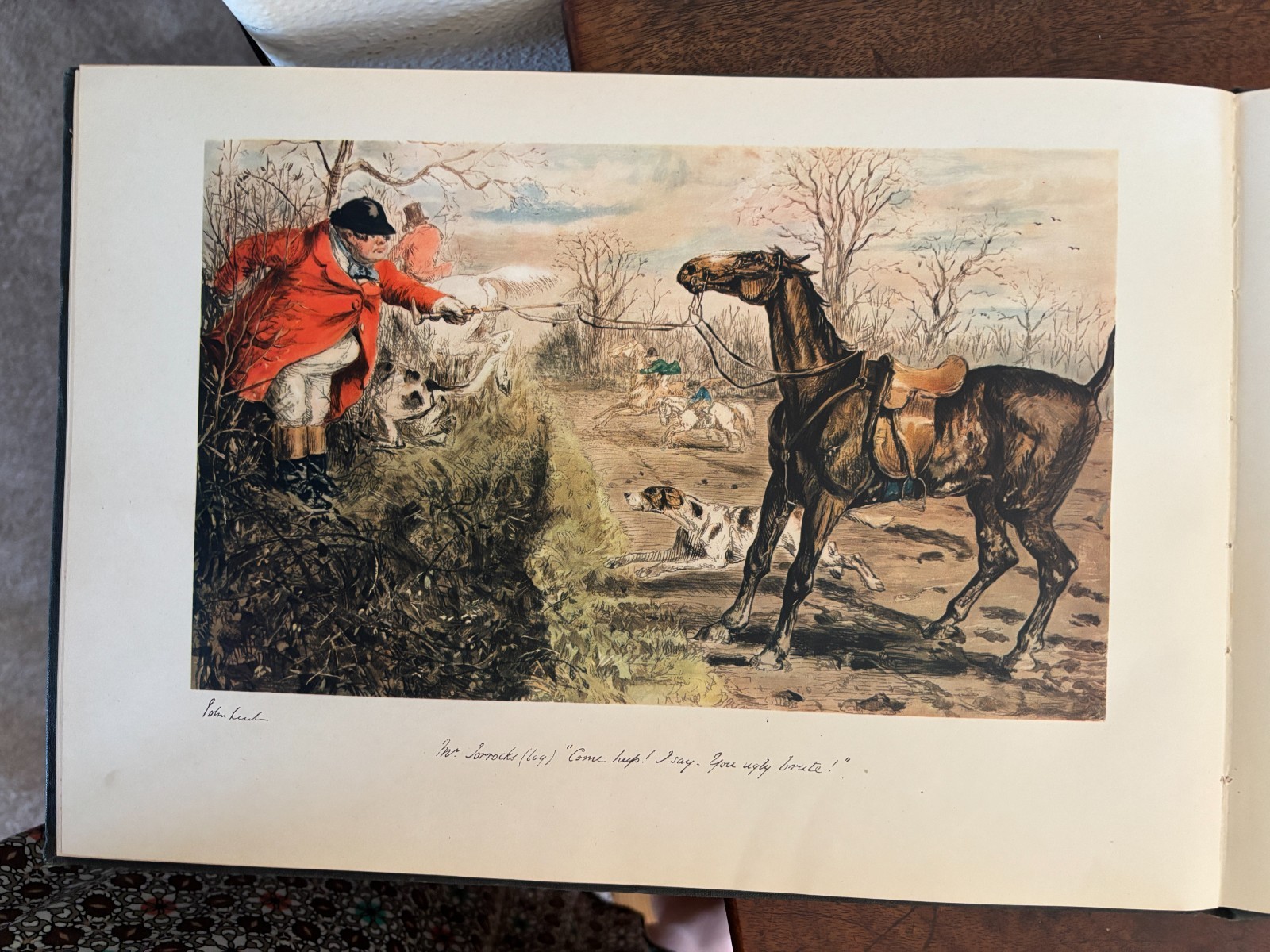 The Noble Science John Leech 1817-64 in the Hunting Field 1948 By T. Bodkin book
