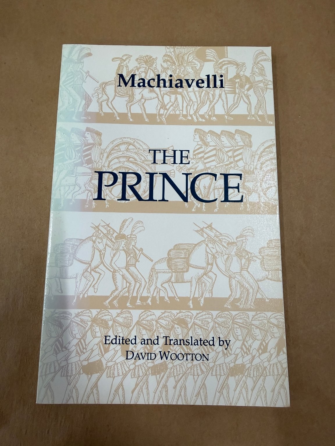 The Prince Machiavelli David Wootton 1995 Illustrated Political Science