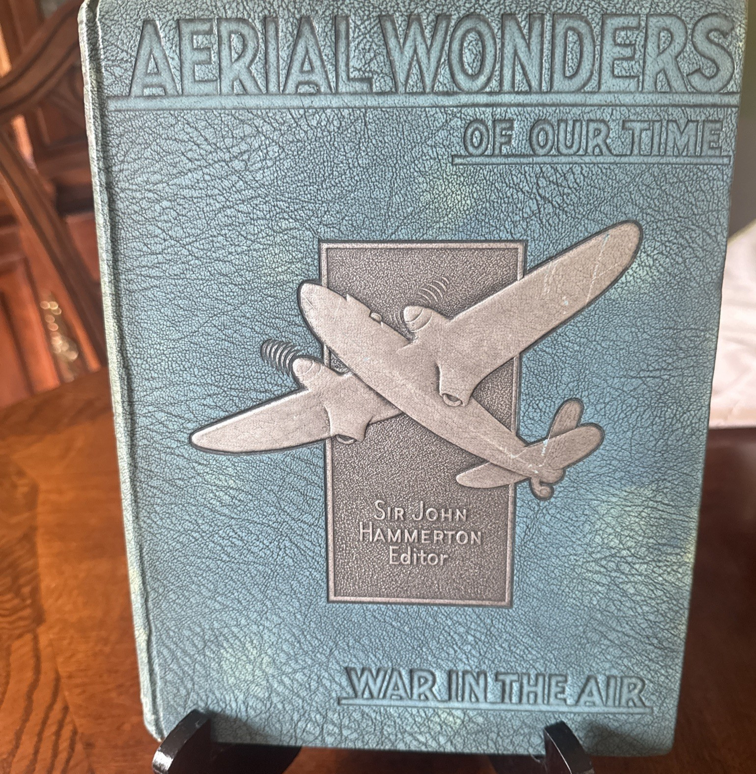 WWI War In The Air Aerial Wonders of Our Time Sir John Hammerton Illust. 1936