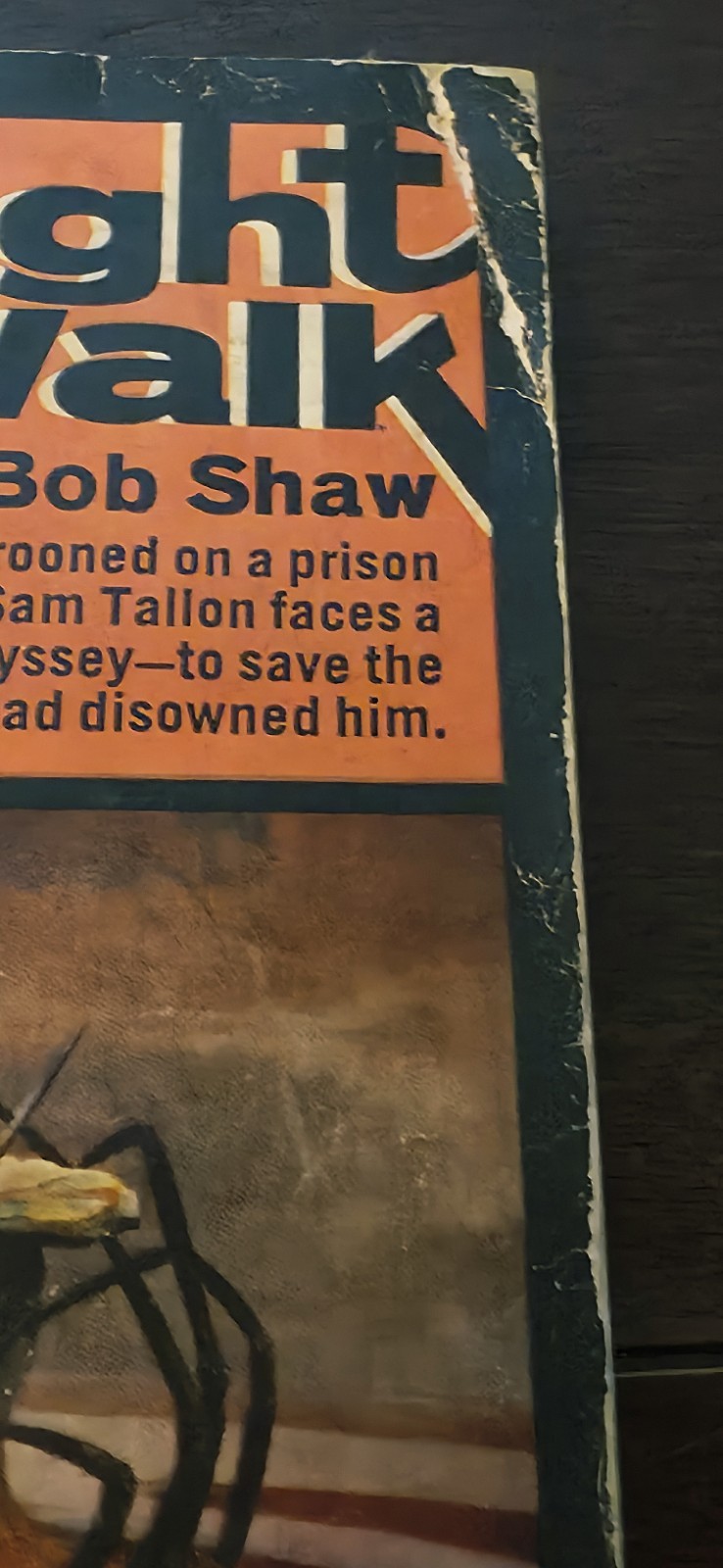 Night Walk Bob Shaw 1967 True First Edition Banner B60-110 Frank Frazetta Cover