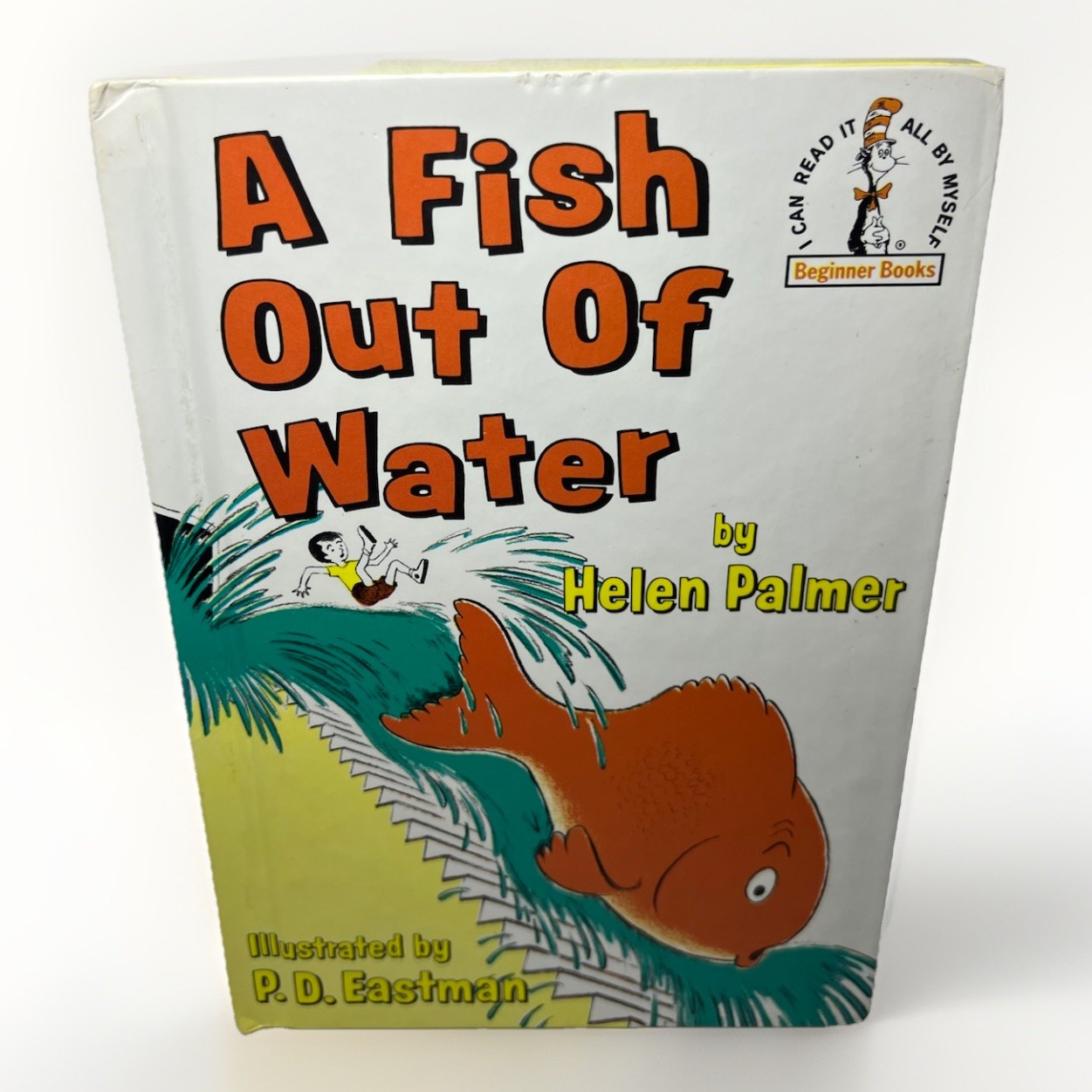 A Fish Out of Water 1961 1st Edition 195 Book with DJ Helen Palmer Seuss Eastman