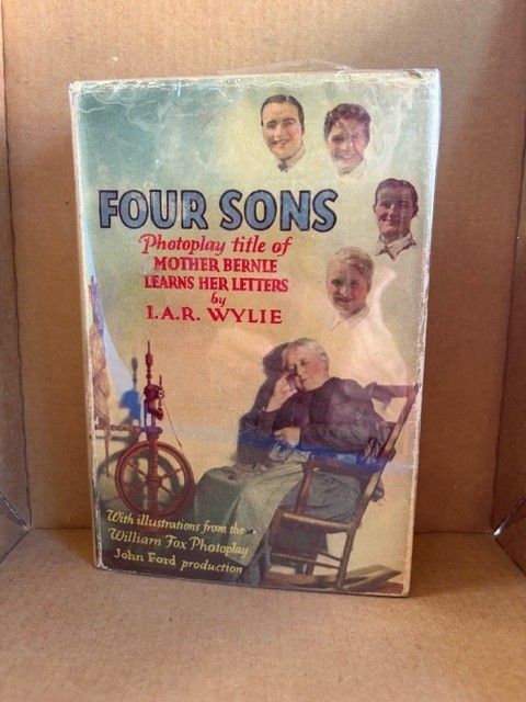 Four Sons by I.A.R. Wylie. Grosset & Dunlap Photoplay Edn in dust jacket