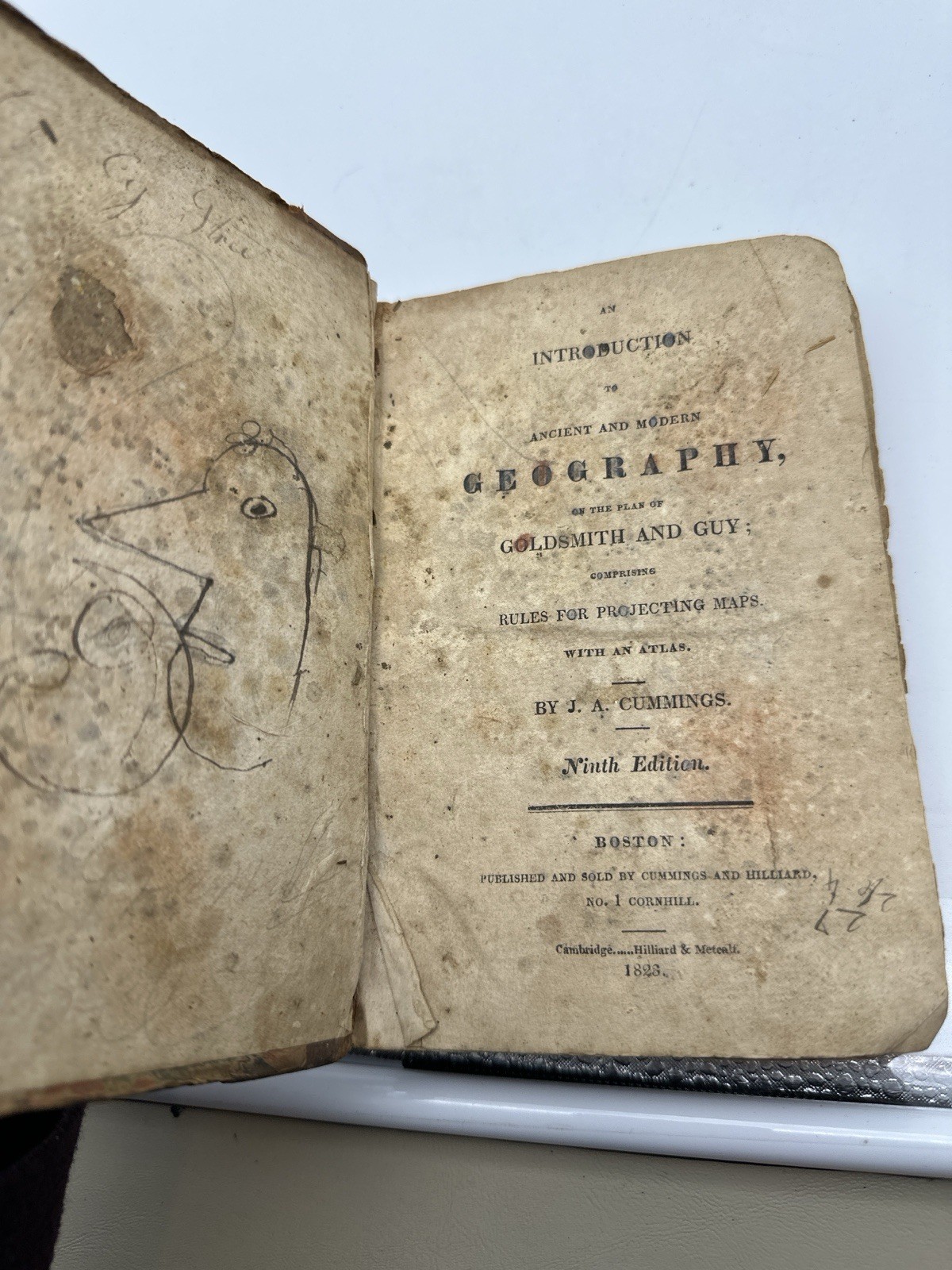 Introduction to Ancient & Modern Geography 1823 Maps HC (N149)
