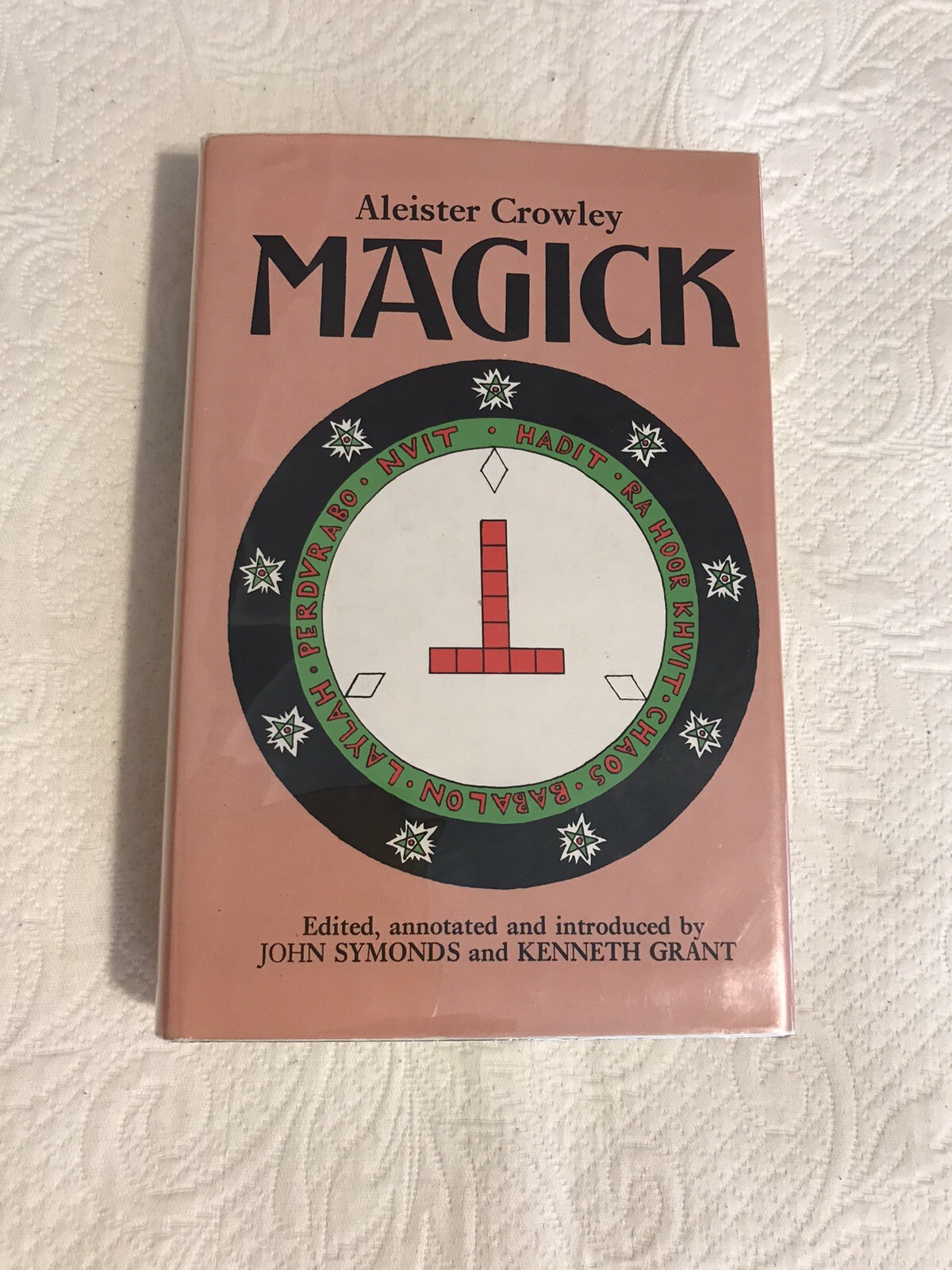 ALEISTER CROWLEY MAGICK JOHN SYMONDS KENNETH GRANT WEISER 1973 HARDCOVER JACKET