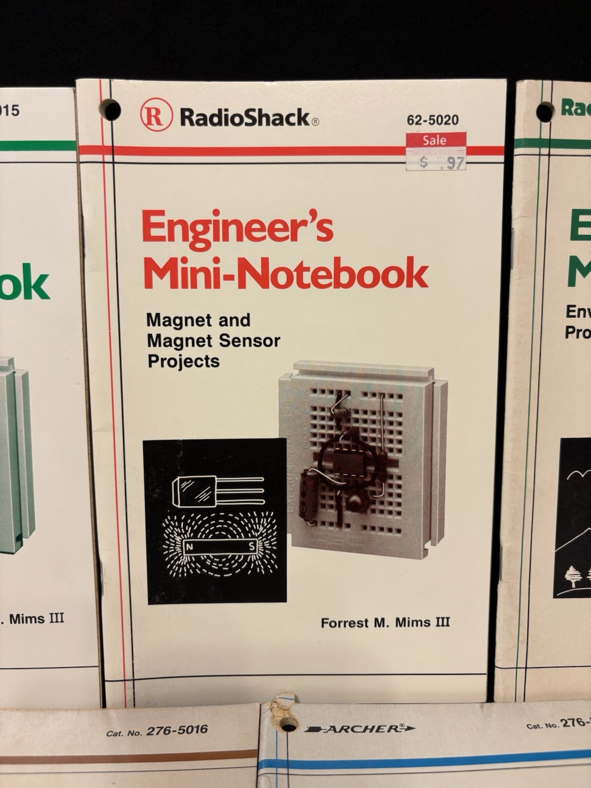 Engineer’s Mini-Notebooks, from Radio Shack by Forrest M. Mims III. Lot of 10
